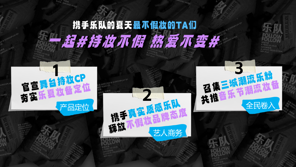 雅诗兰黛X乐队的夏天传播项目结案